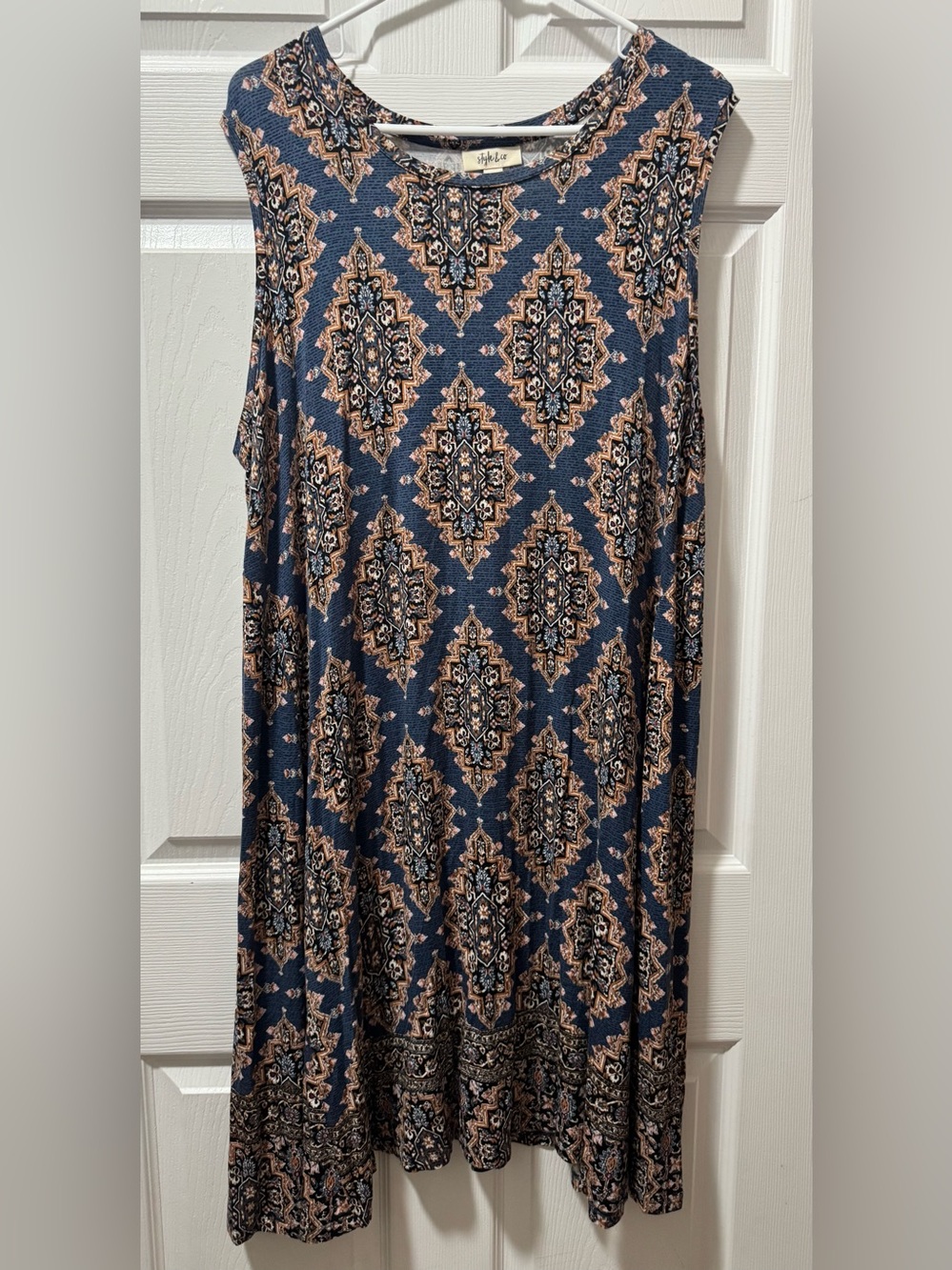 Style & Co. Blue Floral Top